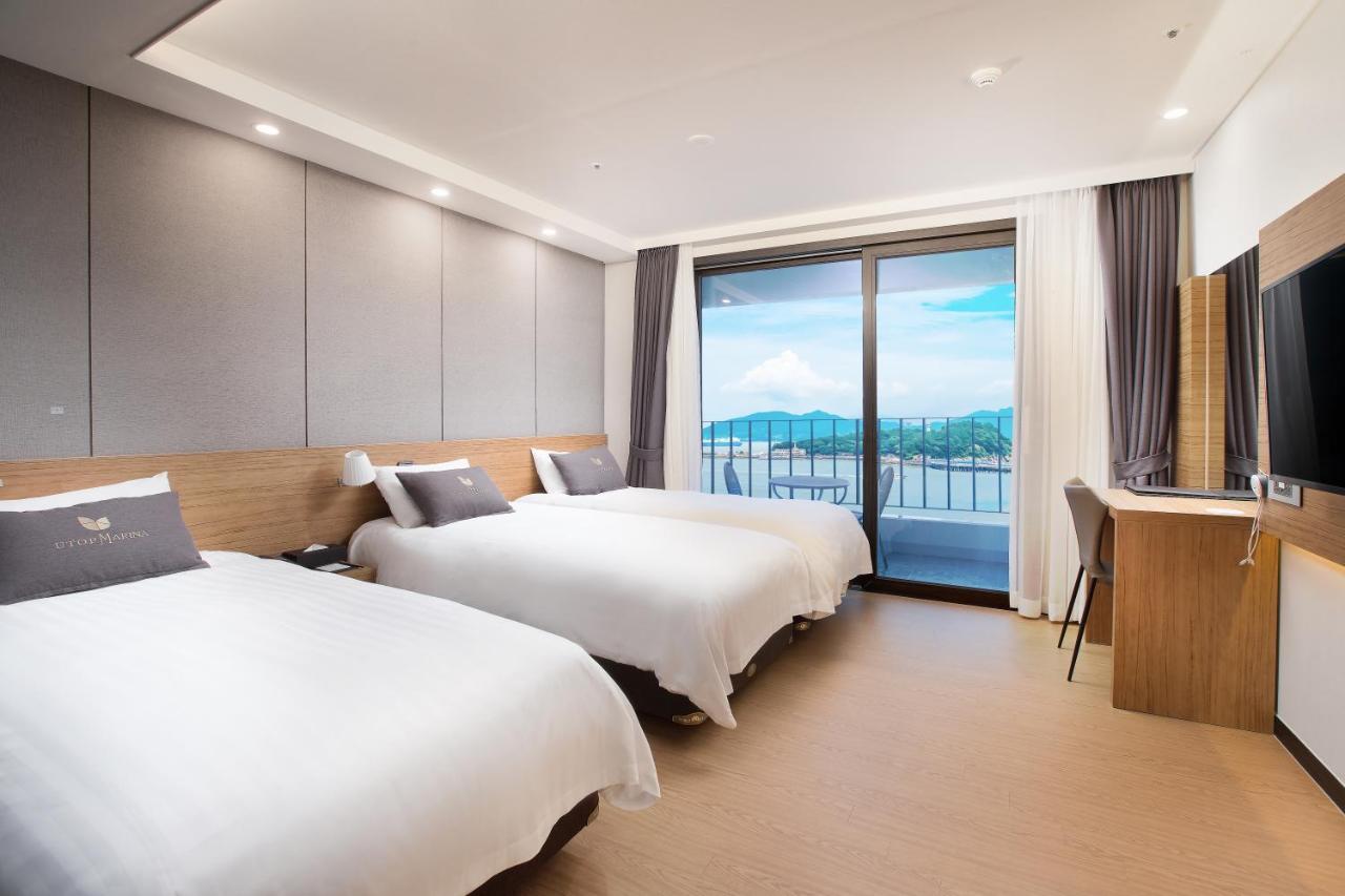 Utop Marina Hotel & Resort Yeosu Exterior foto