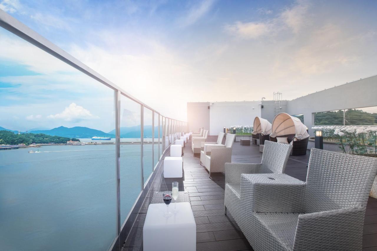 Utop Marina Hotel & Resort Yeosu Exterior foto
