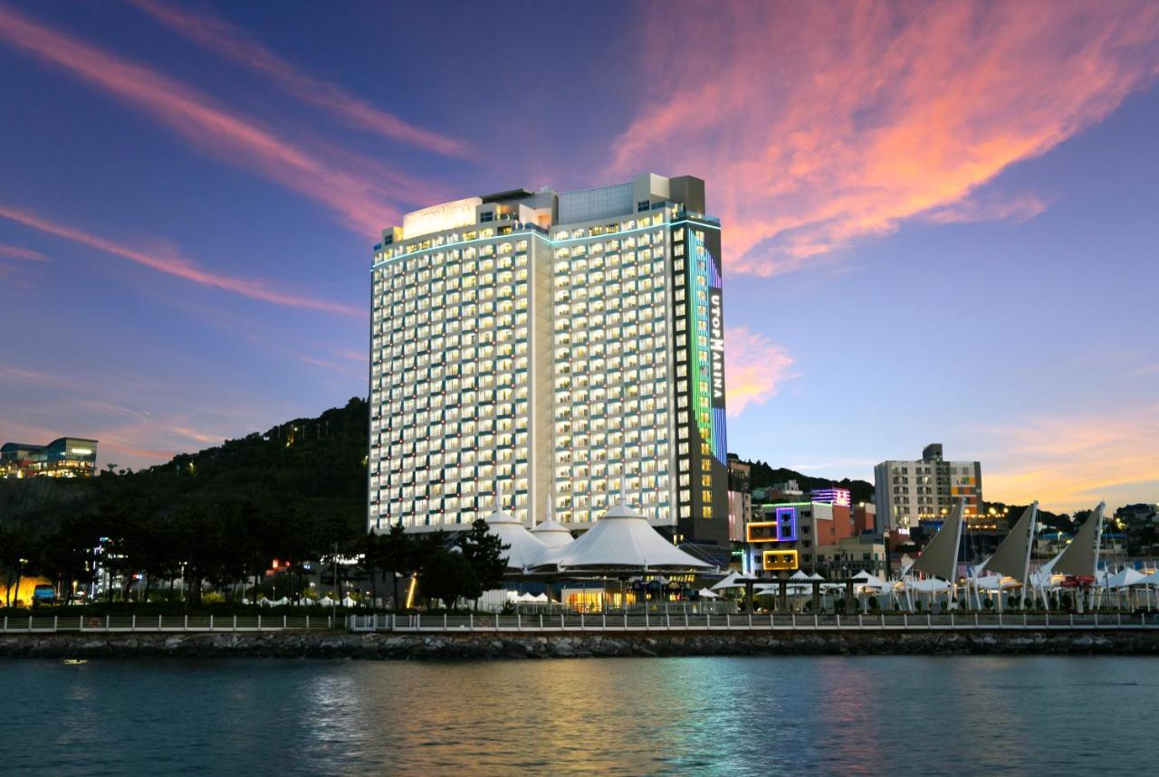Utop Marina Hotel & Resort Yeosu Exterior foto