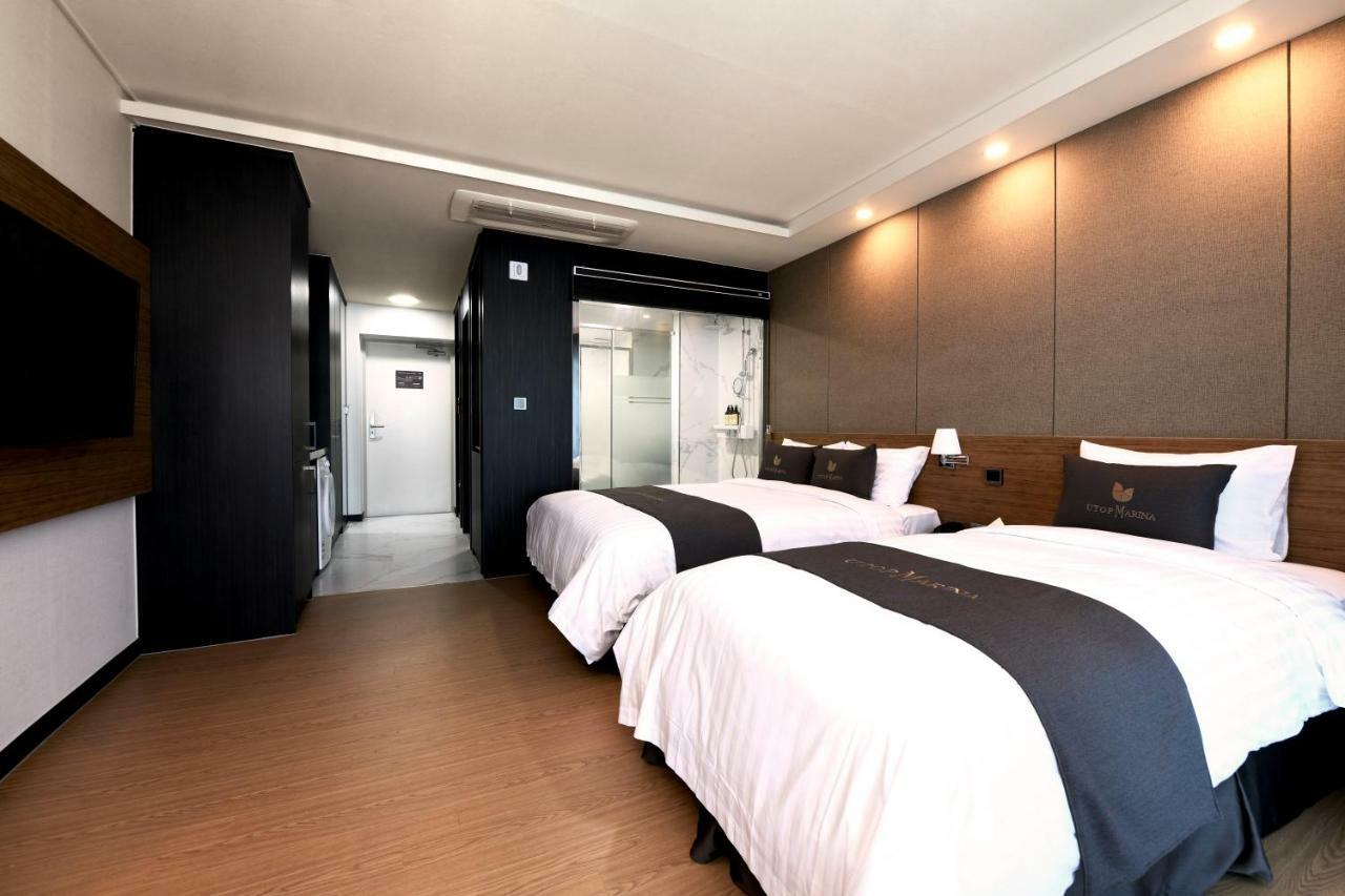 Utop Marina Hotel & Resort Yeosu Exterior foto
