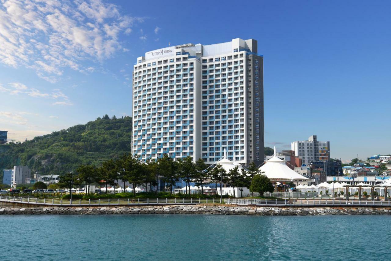 Utop Marina Hotel & Resort Yeosu Exterior foto